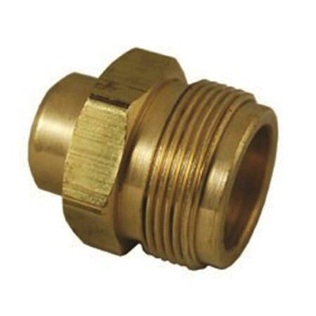 AP PRODUCTS Brass Fitting Male X Female with O-Ring A1W-ME492P